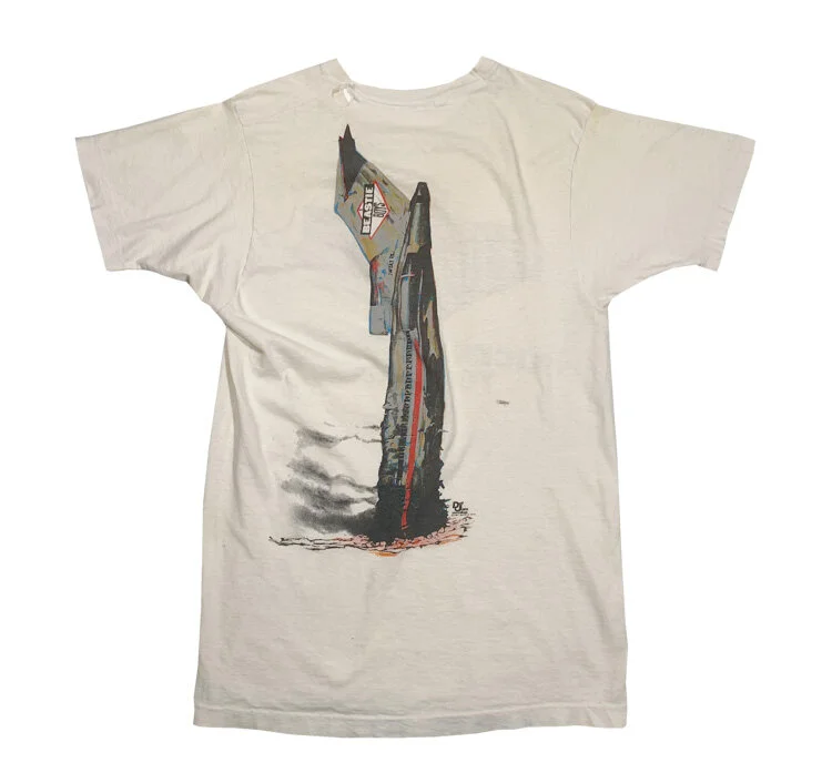 Vintage Beastie Boys Licensed to Ill 1987 Tour T Shirt (Size L